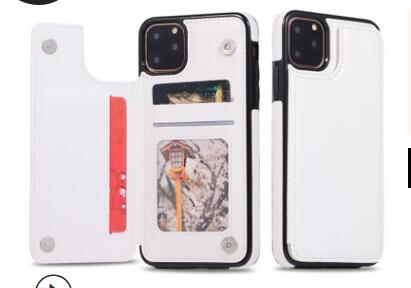 PU Leather Card Holder Flip Case – iPhone 8 & Samsung S8+