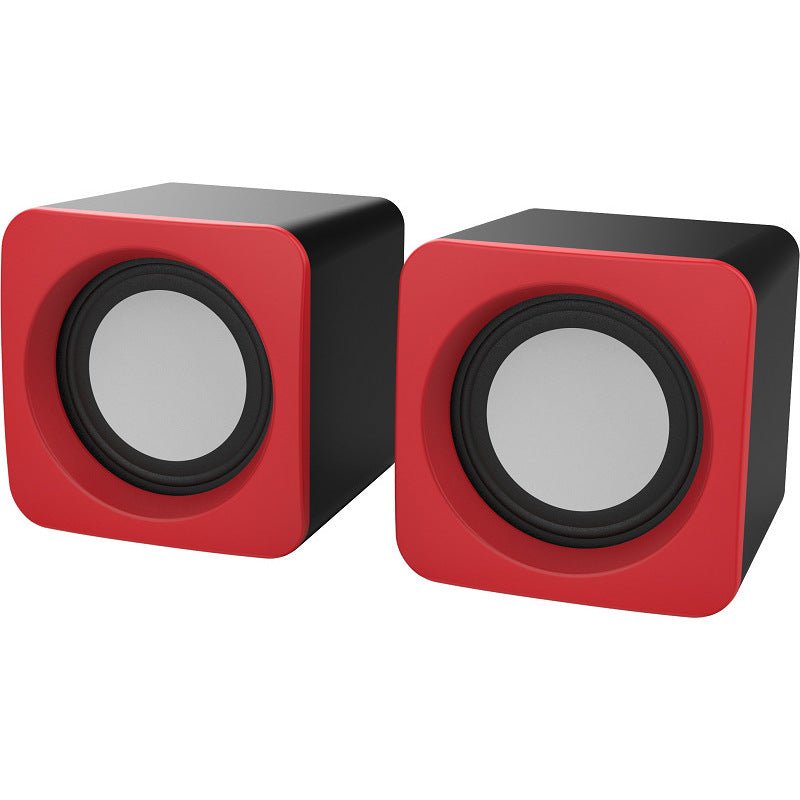 Mini USB Multimedia Desktop Subwoofer Speaker Axl 1052S Red