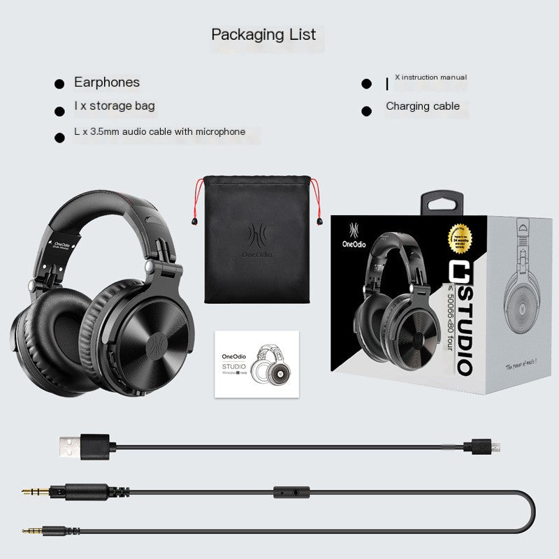 OneOdio Wireless Bluetooth Headphones with Detachable Cable Axl