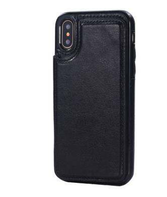 PU Leather Card Holder Flip Case – iPhone 8 & Samsung S8+