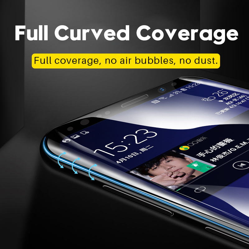 9D Tempered Glass Screen Protector – Samsung Galaxy S8–S10 Screen Protector Axl