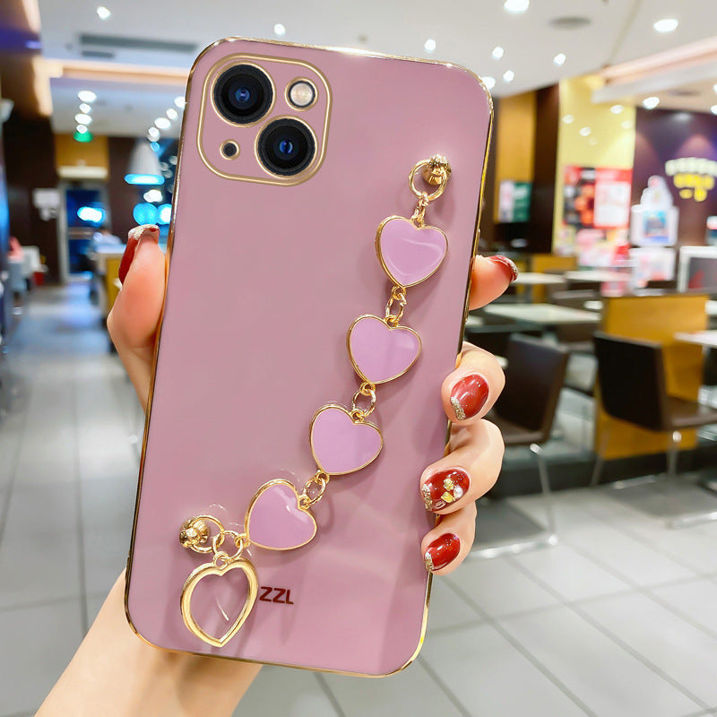 Stylish iPhone 15 Pro Max Case with Heart Bracelet Axl