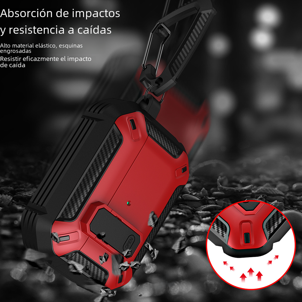 Dual-Color TPU Case for AirPods Pro 2 & 3 | Stylish Cover AirPods Protective Case Axl