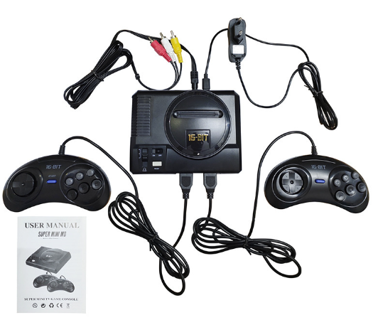 Mini Sega HD Retro Game Console with 208 Games Axl