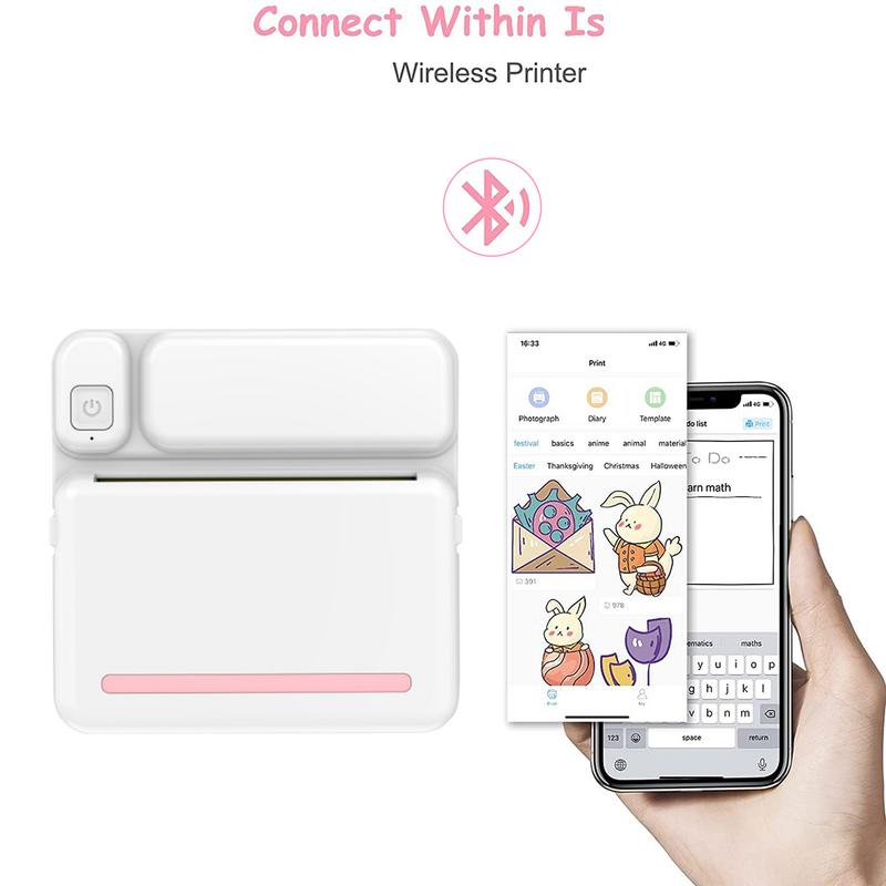 Mini Portable Label Printer – Compact USB Label Maker | Axl Portable Label Printer Axl