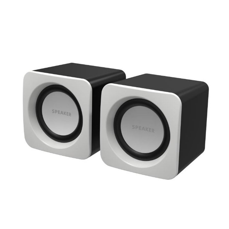 Mini USB Multimedia Desktop Subwoofer Speaker Axl 1052S White
