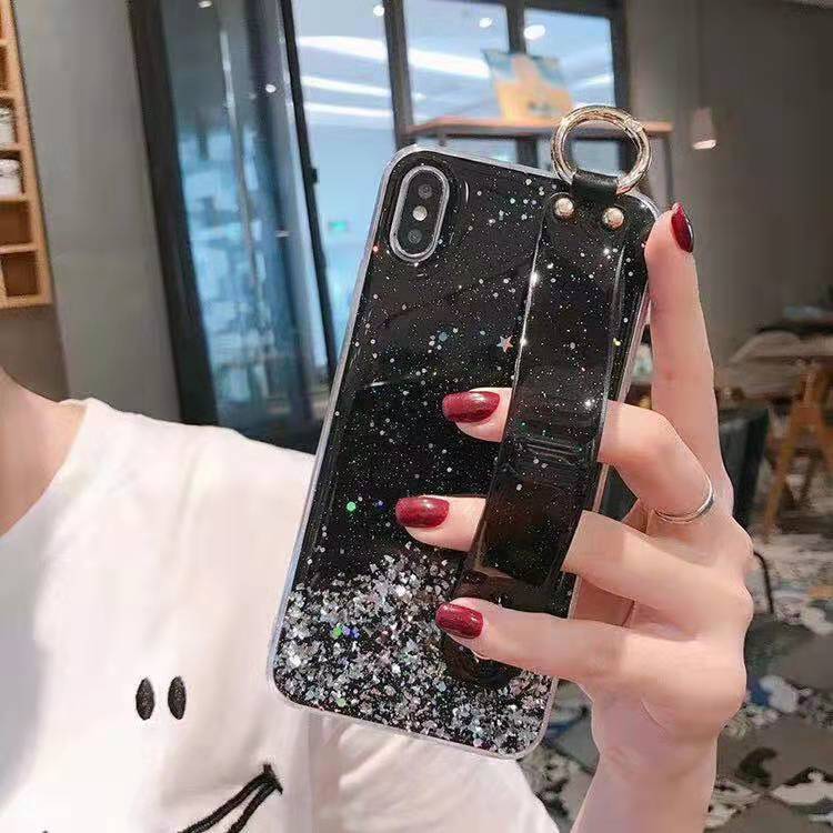 Glitter Star Silicone iPhone Case – 6 to 11 Pro Max Silicone Phone Case Axl