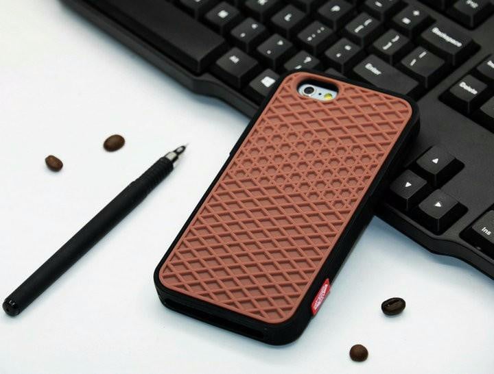 Waffle Sole Silicone iPhone Case – Grip, Style & Protection