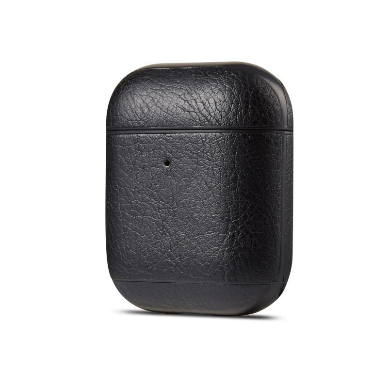 Retro Lychee Pattern Headphone Case, Dustproof & Shockproof Axl