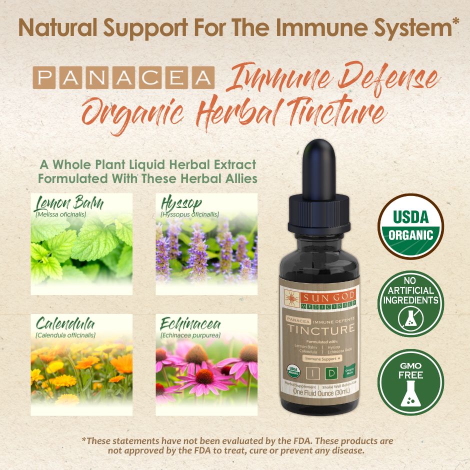 Panacea Immune Defense Herbal Tincture Axl