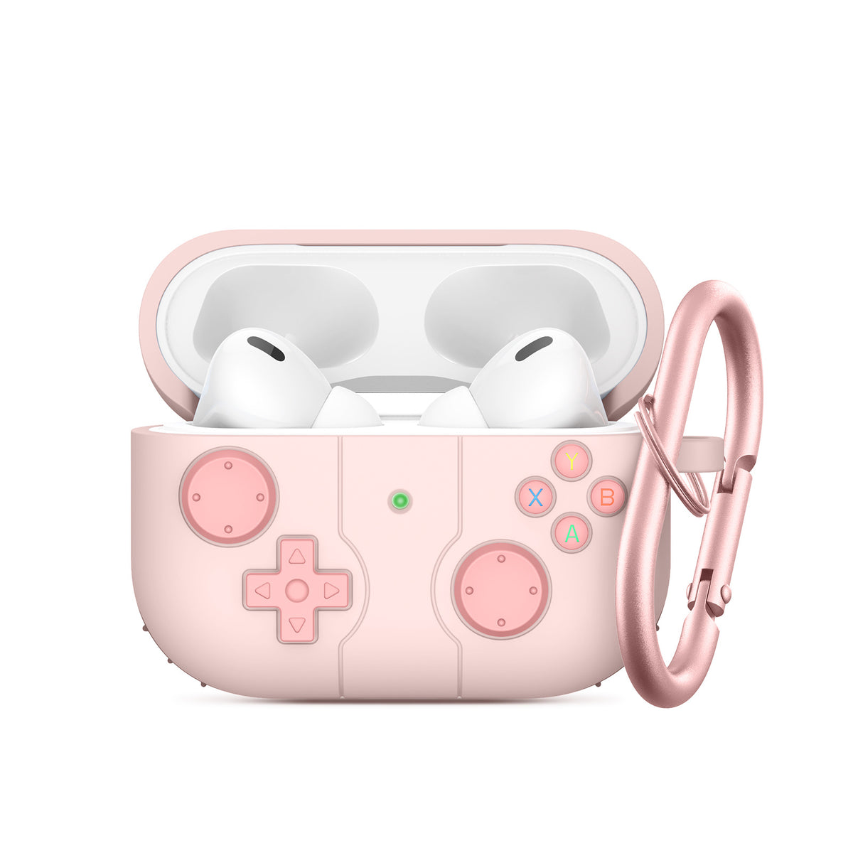 Retro Game Console Case for Wireless Earbuds Axl Pink / airpods pro2