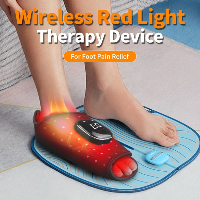 Amazon Red-light Foot-care Therapeutic Shoes and Wrist Supports Axl Black One Size