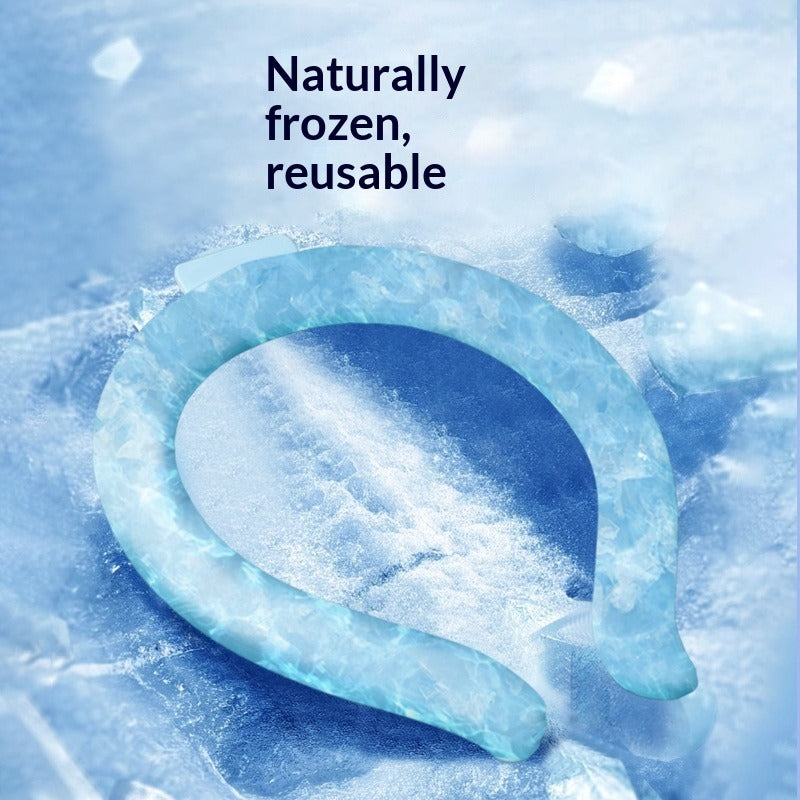 Portable Neck-Hanging Cooling Ice Ring PCM Axl