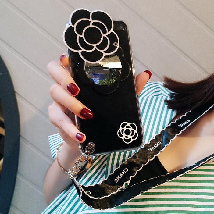 Mirror Phone Case, Protective Cover for Mobile Devices Axl Black iPhone8 7 plus