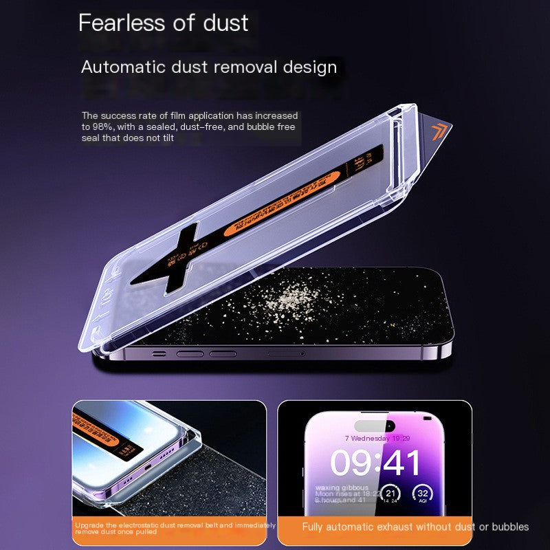 Tempered Glass Privacy Screen Protector for iPhone 15 Pro Max Axl